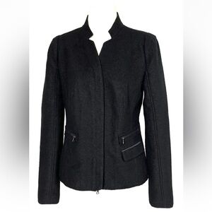 PAIGE Classic Pippa Black Jacket/Coat zippers size medium